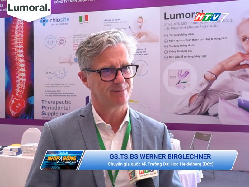 GS.TS.BS Werner Birglechner trả lời phỏng vấn đài truyền hình HTV 7
